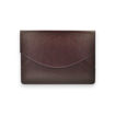 Picture of A4 DOCUMENT WALLET BROWN LEATHER
